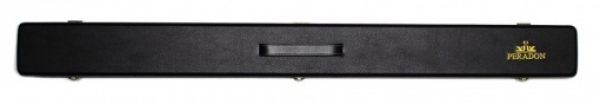 Snooker Lederkoffer Peradon 3/4 schwarz extra breit